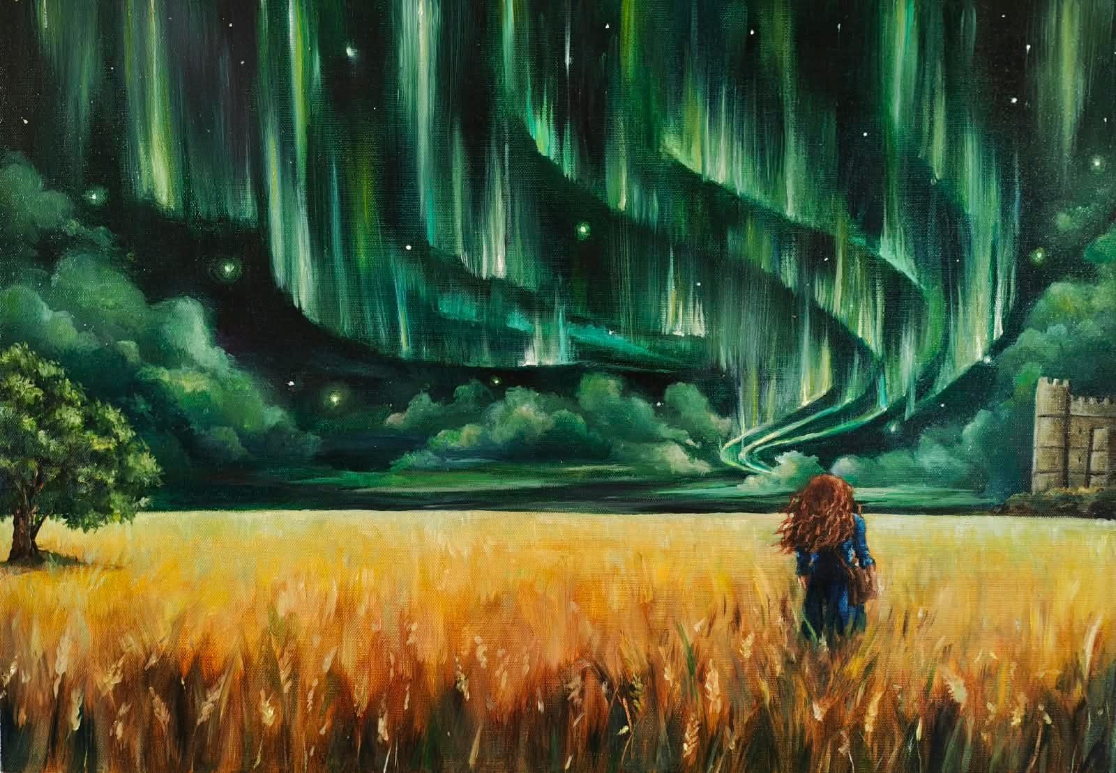 Cover art — Acrylic on canvas