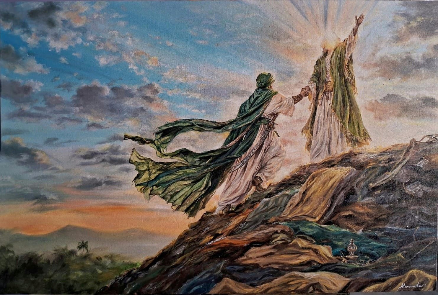 Commissioned Works — paintings by Manamita Datta