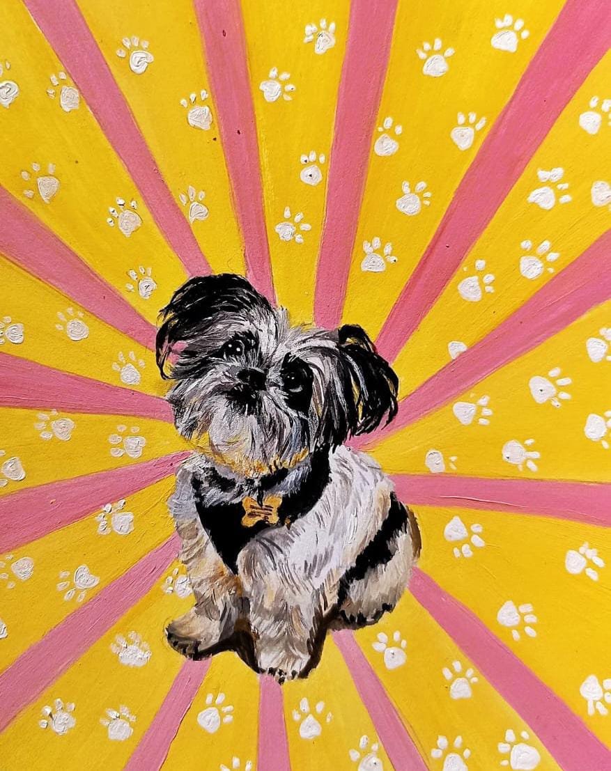 Paw Print — Acrylic