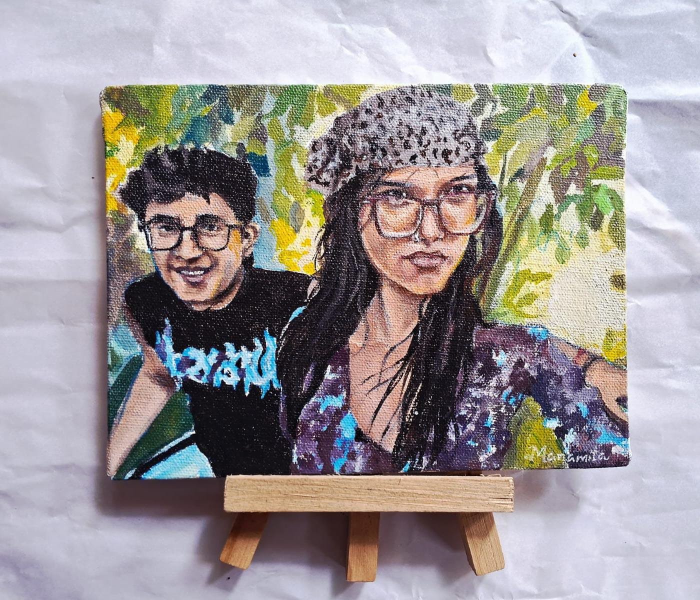 Two of Us — Acrylic on canvas