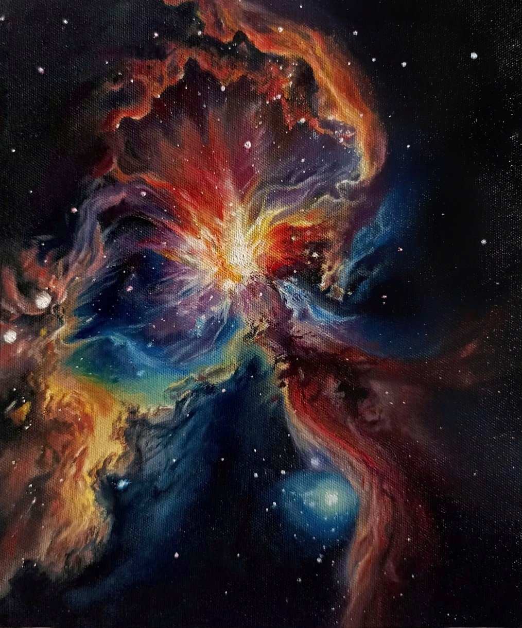 Universe — Oil on canvas